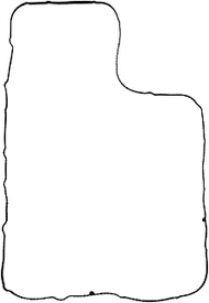 Transmission Oil Pan Gasket Fits for Ford F-250 F-350 Super Duty 6.7L Powerstroke 2020-2022, Replace