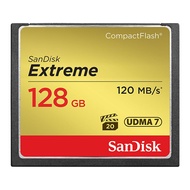 SanDisk 晟碟 Extreme CF 120MB/s 記憶卡  128GB  1個