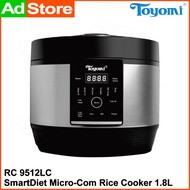 Toyomi SmartDiet Micro-com Rice Cooker 1.8L RC 9512LC