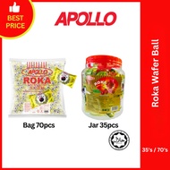 APOLLO Roka Wafer Ball with Nutty Chocolate | Apollo Roka Biskut Bola Bercoklat