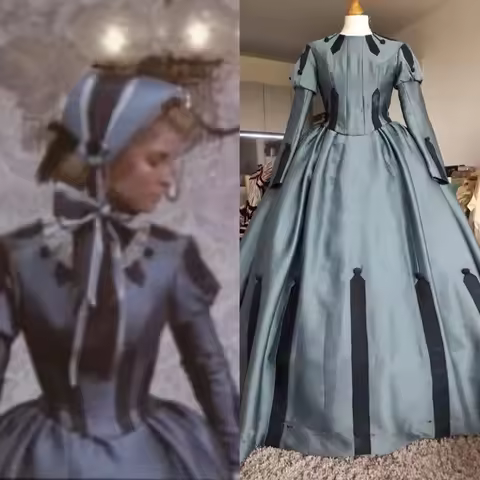 North and South Cosplay Constance Costume Victorian Civil War Southern Belle Ball Gown Colonial Nobl