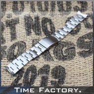 【時間工廠】 CASIO MDV-106 潛水款 系列專用 副廠實心白鋼錶帶 (不含手錶)