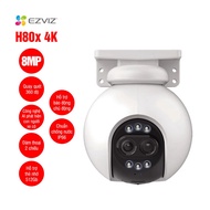 Wireless wifi Camera with integrated AI Ezviz H80X,H90 dual lens, 2 super sharp 360 degree rotating 