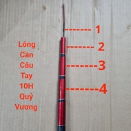 lóng cần câu tay quỷ vương 10h lóng 1.2.3.4