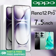 【รับประกัน 1 ปี】2025 ใหม่ของแท้ OPP0 Reno12 Pro 5G 7.5 นิ้ว โทรศัพท์มือถื รองรับ2ซิม Smartphone 4G/5