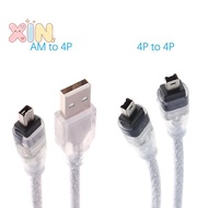 [lighthivenn] 1394 Fire Wire USB To 4p USB To 1394 Data Cable IEEE 1394 Connection Cable Camera DV A
