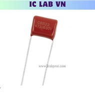 [20 Pieces]- Capacitor 47nF/630V 630V473J Ic Lab VN