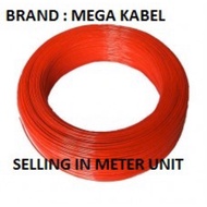 [Sell In Meter Unit](35MM)Mega Kabel PVC INSULATED WIRE CABLE 35MM² ~VXON9 Trading