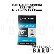TB - DELI TIRE Bicycle Inner Tube 16 x 1 3/8 - 1 3/4 FV 60mm