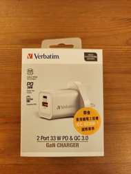 Verbatim 2 Port GaN Charger (充電器)