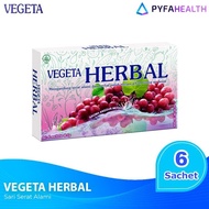 Vegeta Herbal Untuk Lancarkan Bab (6 Sachet)