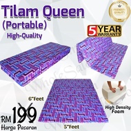 Premium Quality Latex  Foam Queen Size • Foldable Mattress  Tilam Queen Lipat•Quality Terjamin Elok