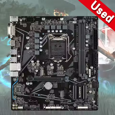 Gigabyte B560M Power Motherboard LGA 1200 DDR4 128GB M-ATX For Intel B560 Desktop Mainboard M.2 SATA