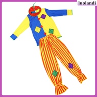 Halloween Costumes for Men Fancy Dress Adults Clown Cosplay Outfit