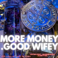MORE MONEY .GOOD WIFEY.LIFETIME MANIFESTATION.GUARANTEED RESULT , LIFETIME EFFECT,MAXIMUM RESULT .CL