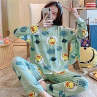 ♞,♘Terno Long sleeve pajama sleepwear set for women