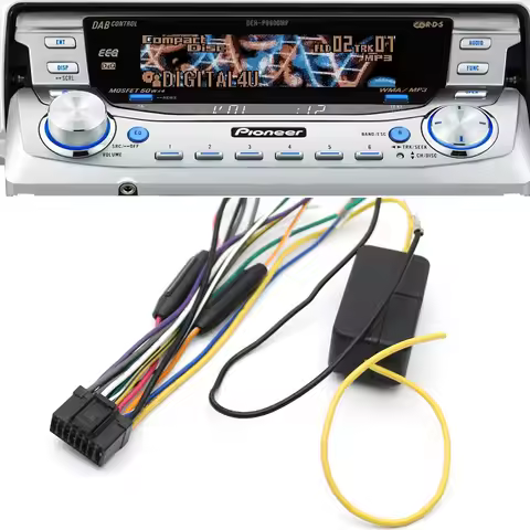 16 Pin Car Stereo Radio Power Wire Harness Fuse Connector Adapter for Pioneer DEH-P840MP P860MP P940