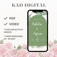 KAD KAHWIN DIGITAL | DIGITAL WEDDING CARD | E-CARD