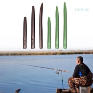ZUO 3 5 4 5 5 50cm Fishing Anti Tangles Sleeves Rubber Tip Tube Fishing Hook Sleeves Connect with Fi