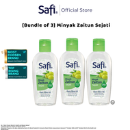 SAFI Minyak Zaitun Sejati 150ml Bundle of 3 | Vitamin A | Vitamin C | Vitamin E | Moisturises Skin &