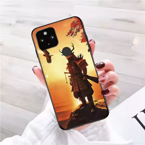 Japanese Samurai Phone Case for Google Pixel 10 9 Pro XL 9A 8 7 6 Pro Pixel 8A 7A 6A Pixel 8 7 6 5