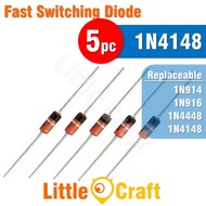 5pcs 1N4148 Diode Fast switching