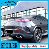 For Mercedes Benz C254 GLC 260 300 Coupe 2023 2024 AMG Rear Trunk Lid Car Spoiler Splitter Wing Exte