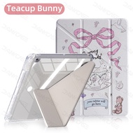 Vỏ Ốp ipad trong suốt gấp Y cho 2024 iPad Pro 11 M4Pro 13 M4 không khí 13 M2 M3iPad Air 11 M2 M3 khô