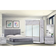 [TSB-BR1021]4FT & 5FT Bedroom Set / 4 Kaki & 5 Kaki Set Bilik Tidur / Queen & King Size Full Set