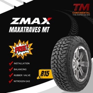 [FREE INSTALLATION] Tayar Zmax Maxatraves MT R15.