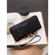 dompet perempuan cute dompet perempuan beg dompet perempuan ☼Women Long Printed Simple Zipper Wallet