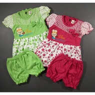 Zan-Baby Clothes/baby Girl Suits Sweet Bunny Polkadot