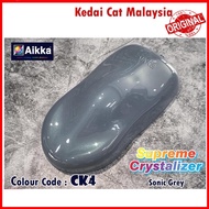 Warna Cat Kereta Aikka Paints CK4 / Sonic Grey / Supreme Crystalized / Touch Up Paint / DIY Cat Spra