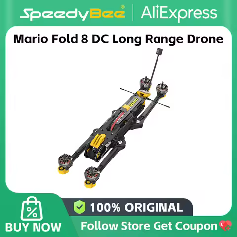 SpeedyBee Mario Fold 8 DC Long Range Drone for F405 V4 FC