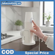 Lu Plastic Water Cup Holder for Paper Cups 7oz 9oz Capacity 20 to 40pcs Wall Mounted Ra Office Deskt