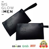 ms glow for men perawatan wajah skincare bpom pria / cowok - pouch