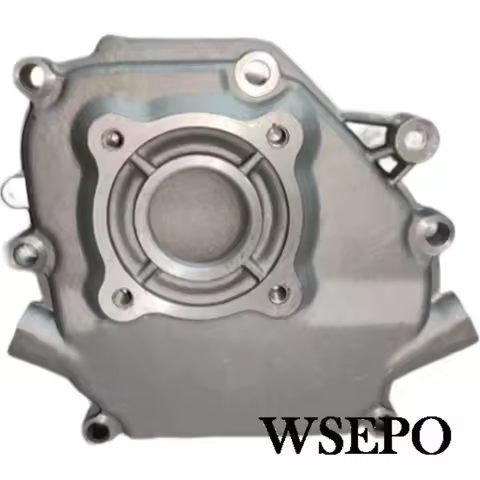 Quality Cast Aluminum Crankcase Side Cover Fits 168F GX160 GX200 170F Clone 5.5HP 7HP Air Cool 4 Str