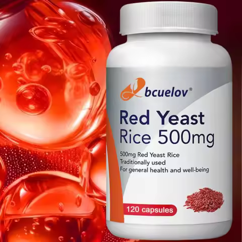Red Yeast Rice Extract 500 Mg Vegetarianโ Advanced Healthy Heart Formula for Cardiovascular Health S