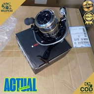 Fishing Reel HE500-7000 5.2:1 Gear Ratio Alloy Spinning Fishing Reel Portable Spinning Reel