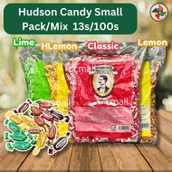 [HALAL] Hudson’s Hard Candy Classic / Lime / Lemon / Honey Lemon Small / Mini / Mix Pack 100pcs / 13