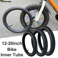 LEMONTRE Road Bicycle Tire, Durable Valve Bike Inner Tube, Outdoor 12-20inch Useful Rubber Rubber Tu