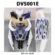 DEMAK COVER SET ORIGINAL DVS 110 BLUE-WHITE