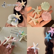JOJO COCO Hawaiian Style Flower Starfish Hair Clip