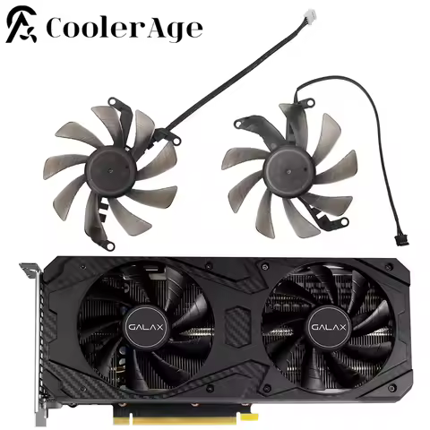 Video Card Fan Replacement 85mm TH9215S2H RTX3060 for Galax KFA2/PNY RTX 3060 3060Ti UPRISING Dual F