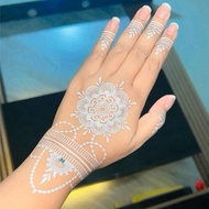 Inai Sticker White Exclusive-Henna Sticker (Both Hand)