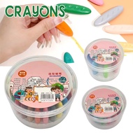 Handheld Crayon Hand drawn Crayon Washable Preschool Crayon Unbreakable and Easy to Grasp
