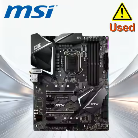 MSI MPG Z390 Gaming Edge LGA1151 M.2 USB 3.1 Gen 2 DDR4 HDMI DP Wi-Fi SLI CFX ATX Z390 Gaming Mother