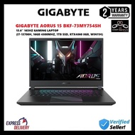GIGABYTE AORUS 15 BKF-73MY754SH 15.6" 165HZ GAMING LAPTOP (I7-13700H, 16GB 4800MHZ, 1TB SSD, RTX4060