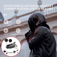 Intercom Headset Bluetooth Helm Full Face Waterproof