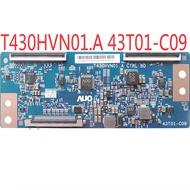 43T01-C09 1pc TCON Board T430HVN01.A CTRL BD 43T01-C09 TV T-CON Logic Board,guaranteed quality 43T01
